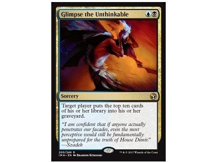 Glimpse the Unthinkable