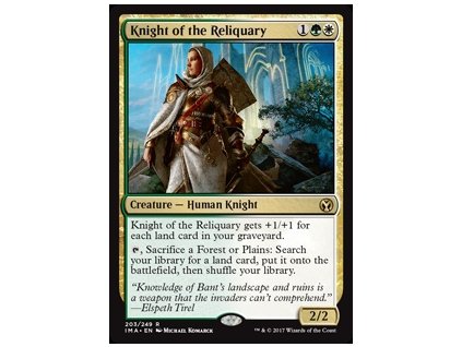 Knight of the Reliquary (Foil NE, Stav Near Mint)