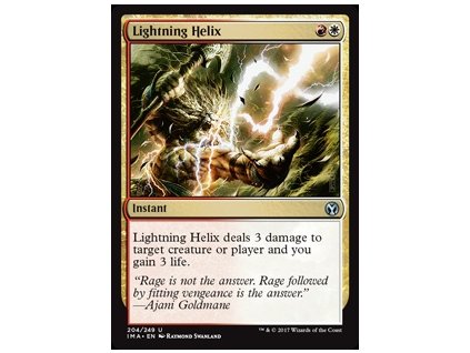 Lightning Helix (Foil NE, Stav Near Mint)