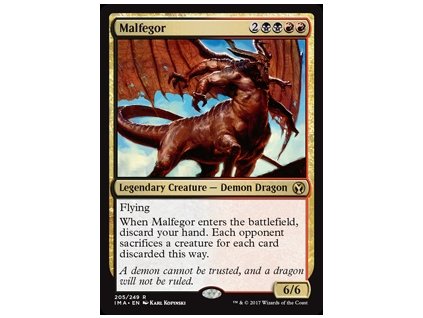 Malfegor (Foil NE, Stav Near Mint)