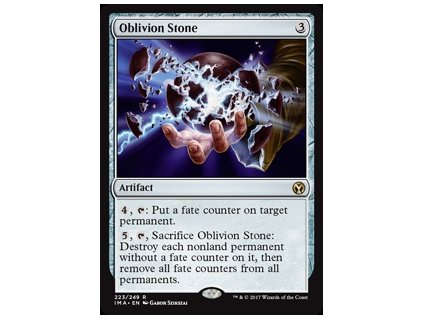 Oblivion Stone (Foil NE, Stav Near Mint)