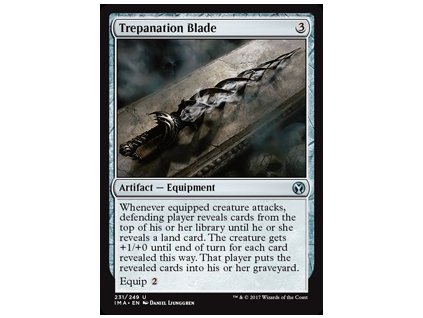 Trepanation Blade (Foil NE, Stav Near Mint)