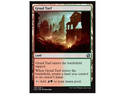 Gruul Turf (Foil NE, Stav Near Mint)