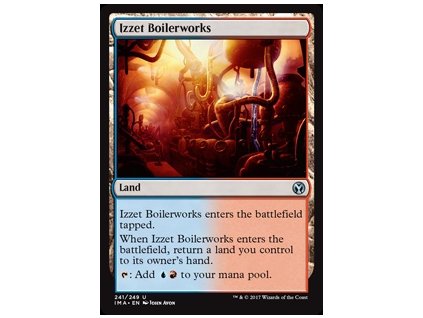 Izzet Boilerworks (Foil NE, Stav Near Mint)