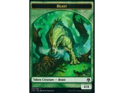 Beast token (Foil NE, Stav Near Mint)