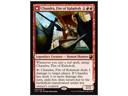 Chandra, Fire of Kaladesh - FTV FOIL (Foil NE, Stav Near Mint)