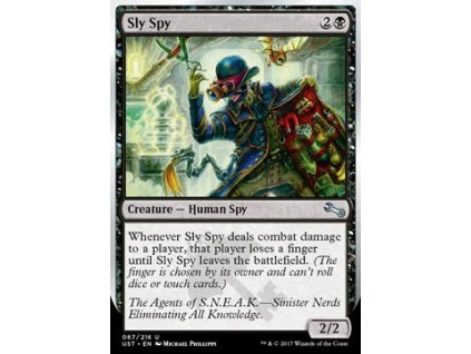 Sly Spy (verze 6) (Foil ANO, Stav Near Mint)