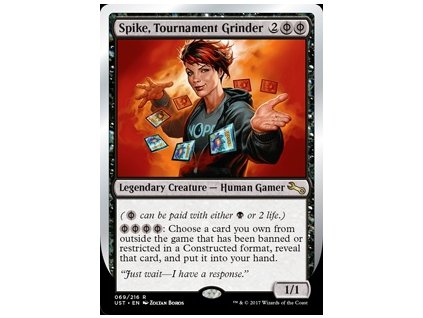 Spike, Tournament Grinder (Foil NE, Stav Near Mint)