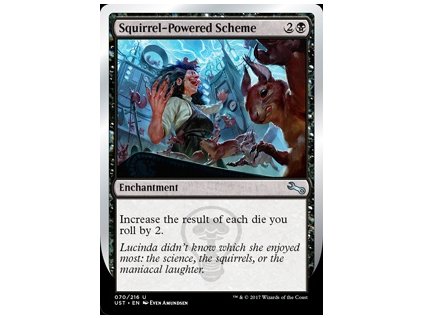 Squirrel-Powered Scheme (Foil NE, Stav Near Mint)