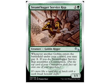 Steamflogger Service Rep (Foil NE, Stav Near Mint)