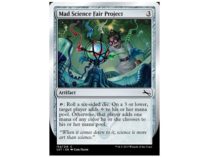 Mad Science Fair Project (Foil ANO, Stav Near Mint)