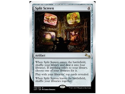 Split Screen (Foil NE, Stav Near Mint)