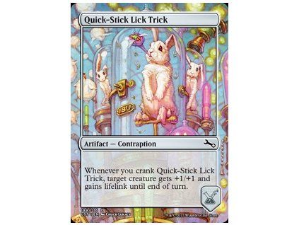 Quick-Stick Lick Trick