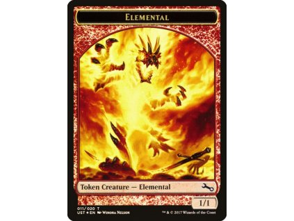 Elemental Token - FOIL (Foil NE, Stav Near Mint)