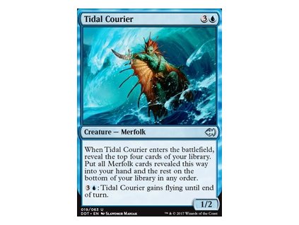Tidal Courier (Foil NE, Stav Near Mint)