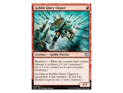 Goblin Glory Chaser (Foil NE, Stav Near Mint)