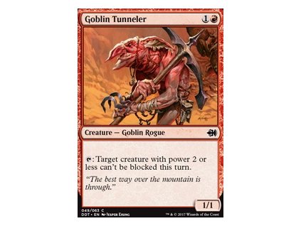 Goblin Tunneler (Foil NE, Stav Near Mint)