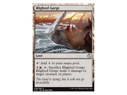 Blighted Gorge (Foil NE, Stav Near Mint)