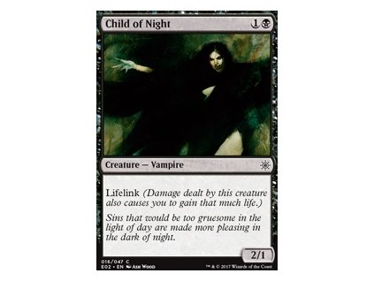 Child of Night (Foil NE, Stav Near Mint)