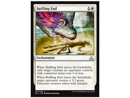 Baffling End (Foil ANO, Stav Near Mint)