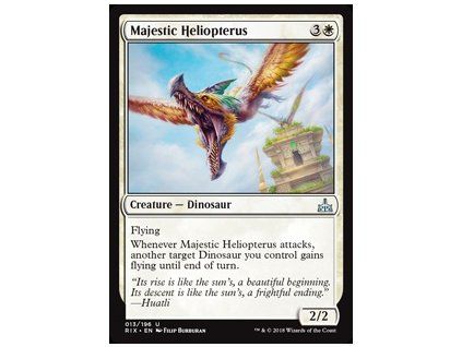 Majestic Heliopterus