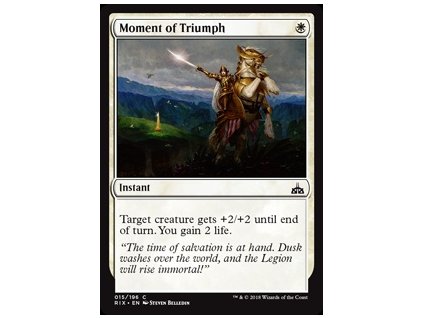 Moment of Triumph (Foil NE, Stav Near Mint)