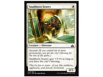Snubhorn Sentry