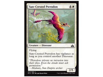 Sun-Crested Pterodon