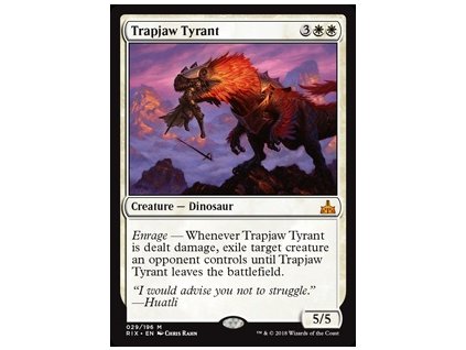 Trapjaw Tyrant (Foil NE, Stav Near Mint)