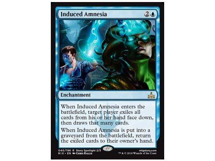 Induced Amnesia