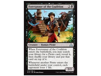 Forerunner of the Coalition (Foil NE, Stav Near Mint)