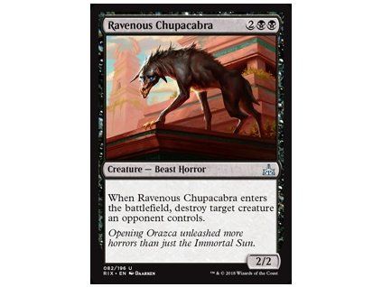 Ravenous Chupacabra