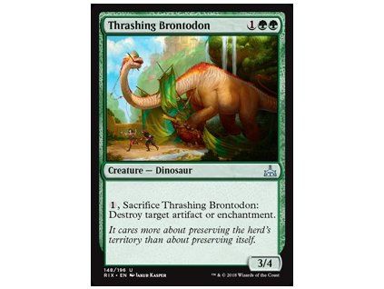 Thrashing Brontodon