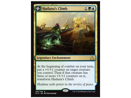 Hadana's Climb // Winged Temple of Orazca (Foil NE, Stav Near Mint)