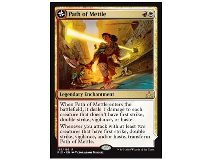 Path of Mettle // Metzali, Tower of Triumph (Foil NE, Stav Near Mint)