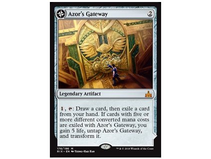 Azor's Gateway // Sanctum of the Sun (Foil NE, Stav Near Mint)