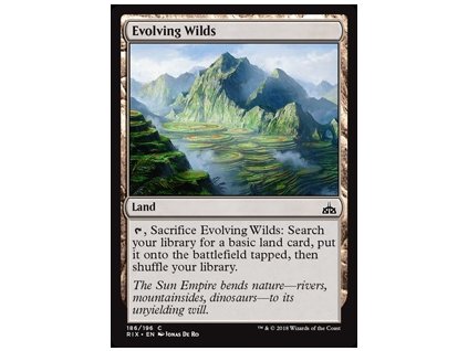 Evolving Wilds (Foil NE, Stav Near Mint)