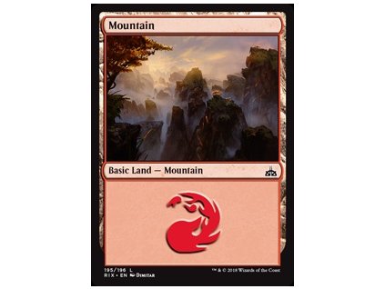 Mountain (Foil NE, Stav Near Mint)