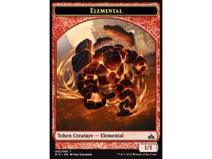 Elemental Token (Foil NE, Stav Near Mint)