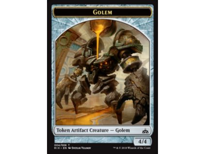 Golem Token (Foil NE, Stav Near Mint)