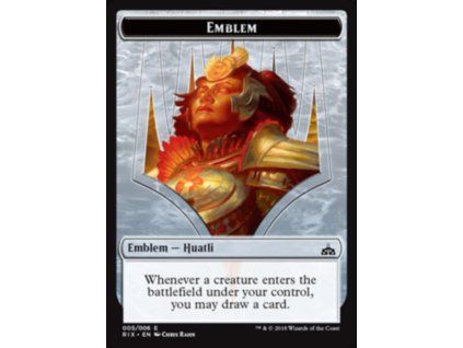 Huatli, Radiant Champion Emblem Token