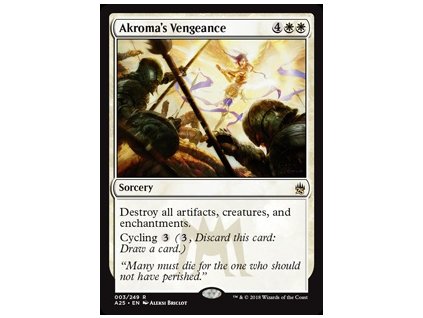 Akroma's Vengeance (Foil NE, Stav Near Mint)