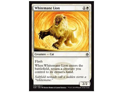 Whitemane Lion