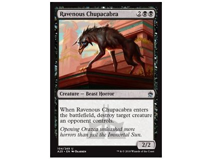 Ravenous Chupacabra