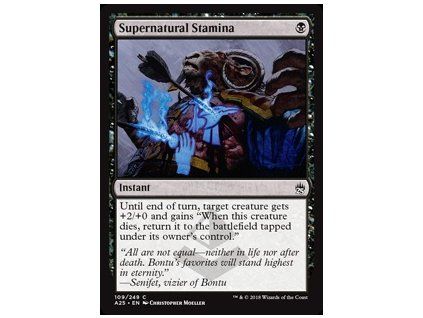 Supernatural Stamina