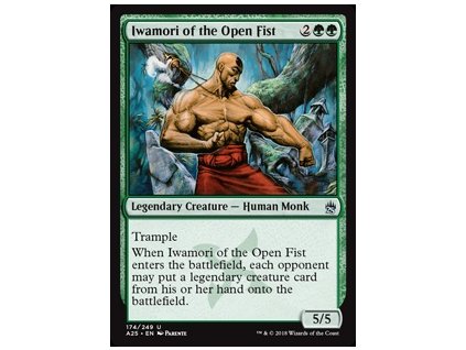 Iwamori of the Open Fist (Foil ANO, Stav Near Mint)