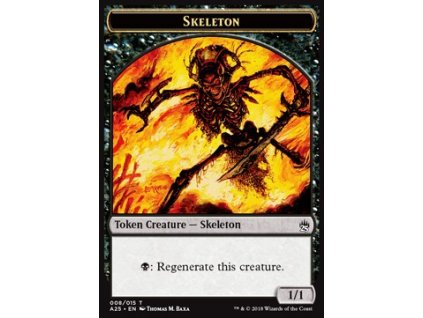 Skeleton Token (Foil NE, Stav Near Mint)