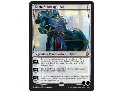 Karn, Scion of Urza (Foil NE, Stav Near Mint)