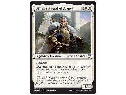 Baird, Steward of Argive