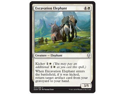 Excavation Elephant